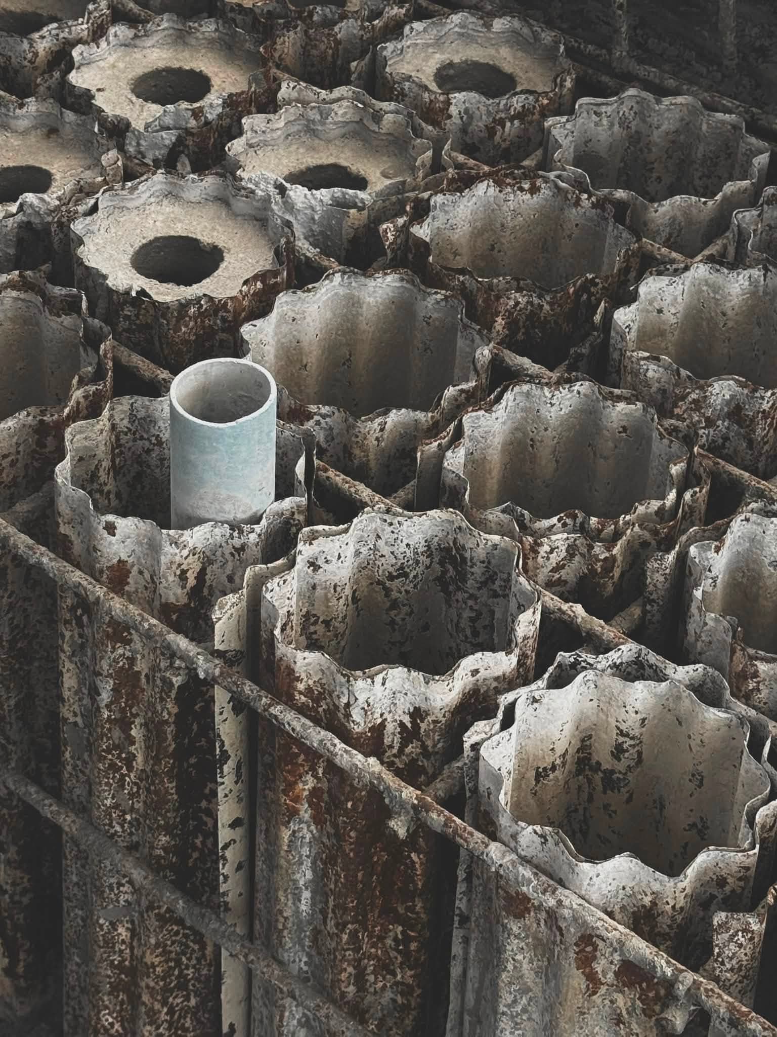 Concrete column detail, Bangkok
