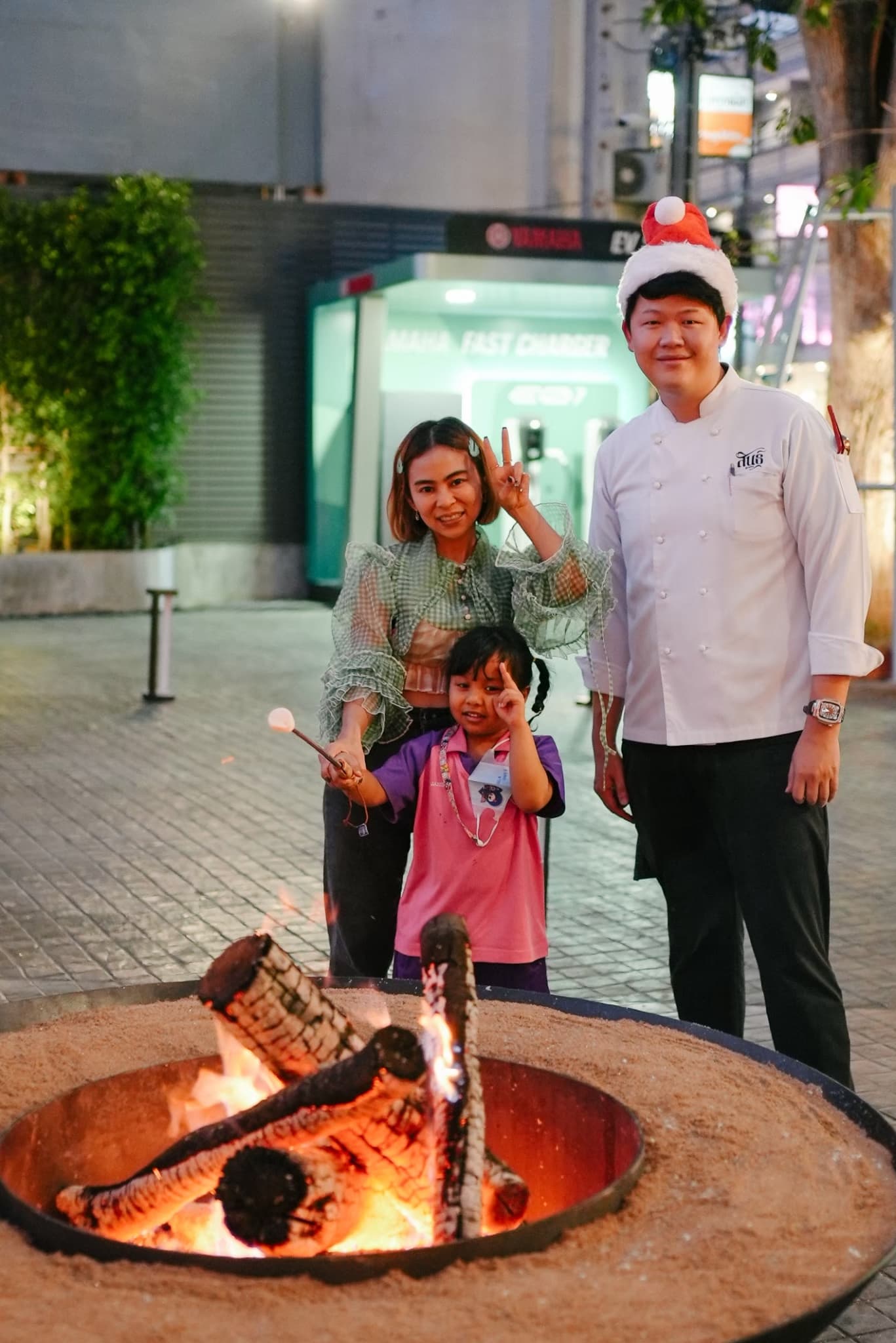 Charcoal-fire cooking
