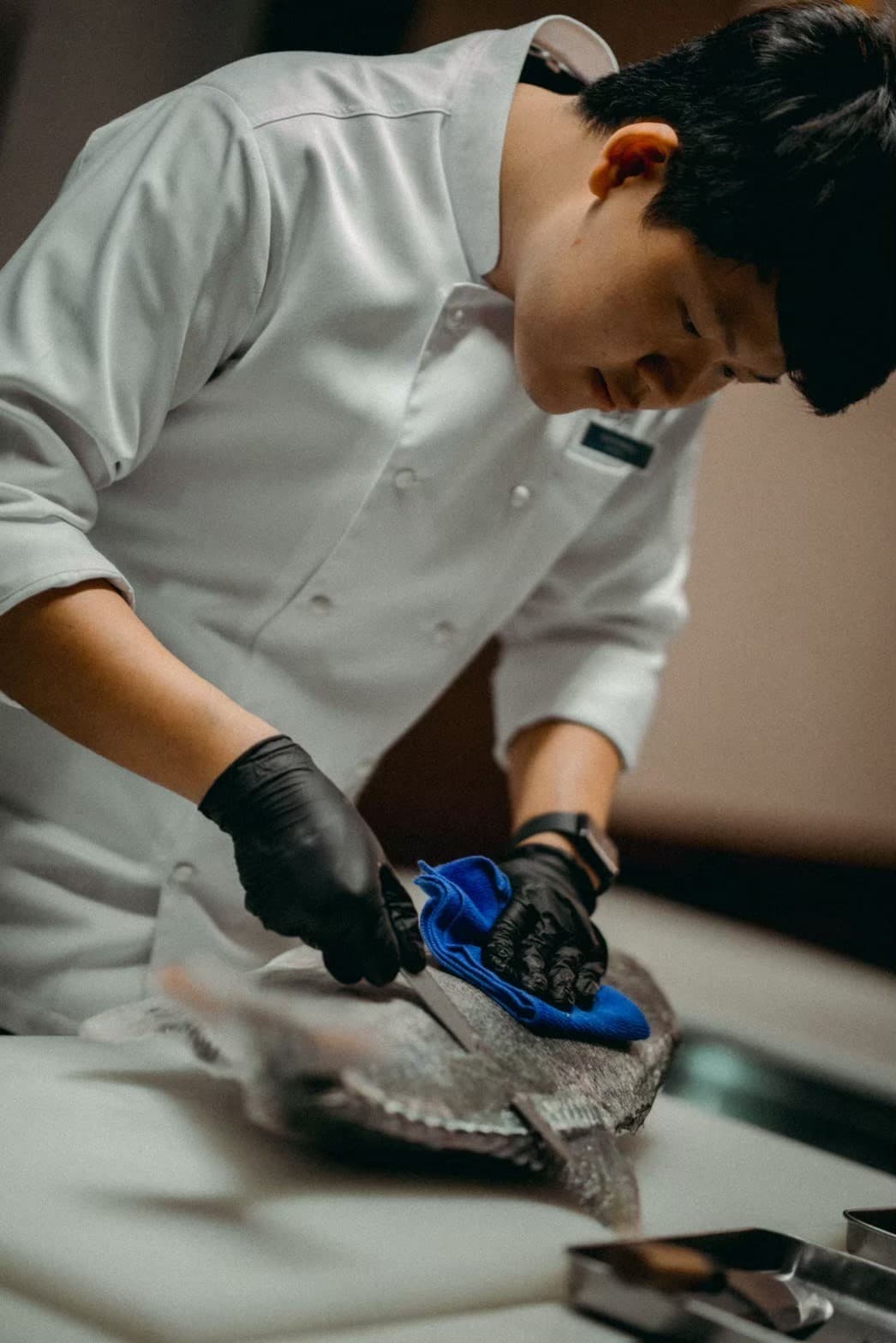 Dry-aging fish preparation